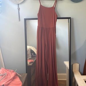 Burnt Orange Jumpsuit